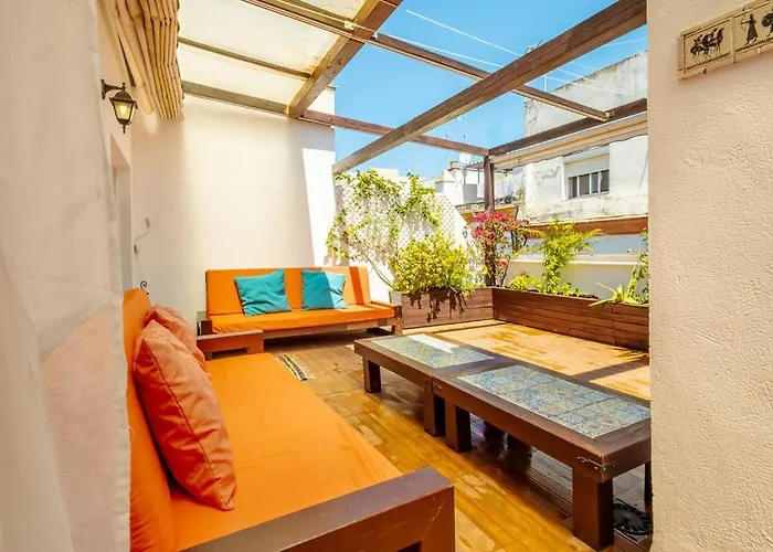 Cadizz-atico El Falla Con Terraza De 40m2 Lägenhet *