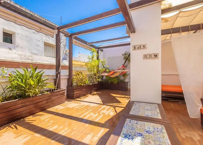 Cadizz-atico El Falla Con Terraza De 40m2 Lägenhet